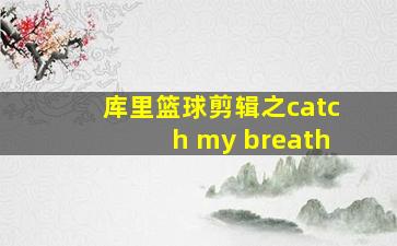 库里篮球剪辑之catch my breath